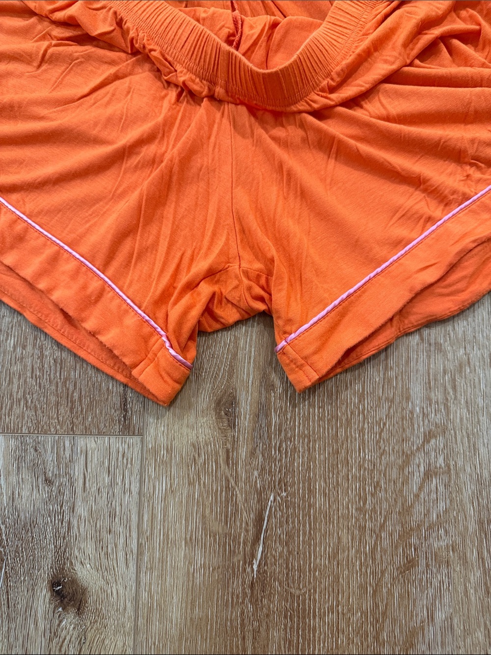 In My Sundays Orange Pajama set Size XL - Picture 5 of 5